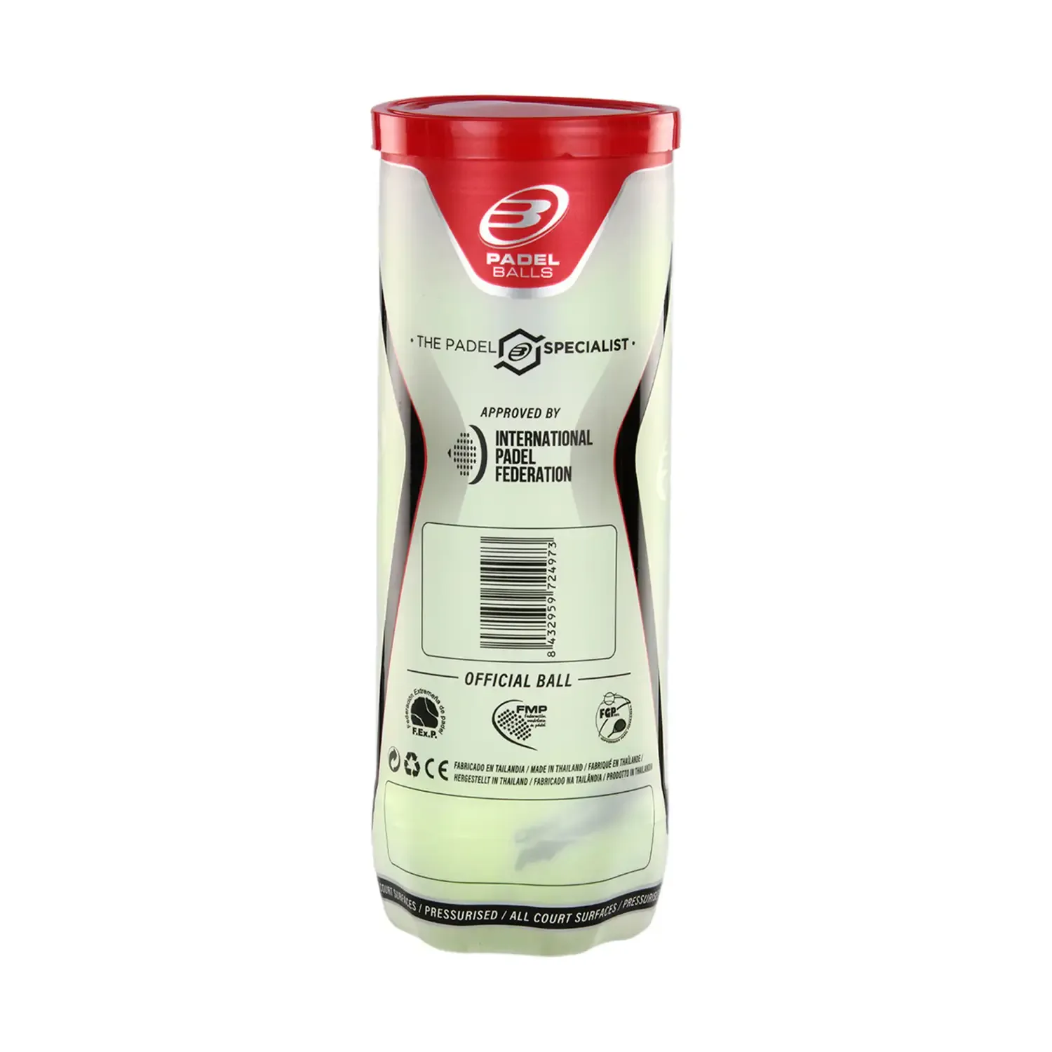 BULLPADEL Premium Pro Tube Padel Balls